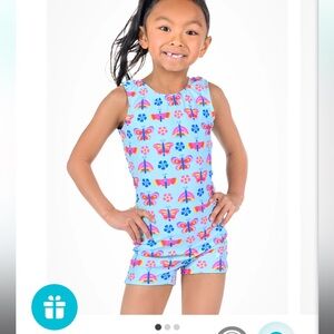 Destira Butterfly Breeze Unitard size is CS